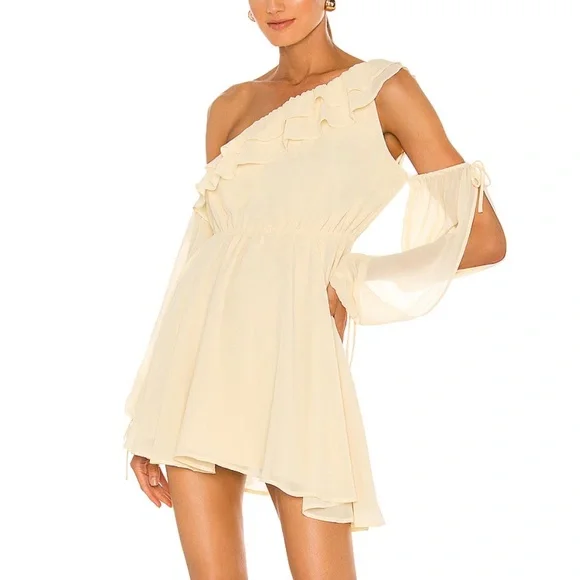 strapless open back dress Orange Strapless Dress with Scarf